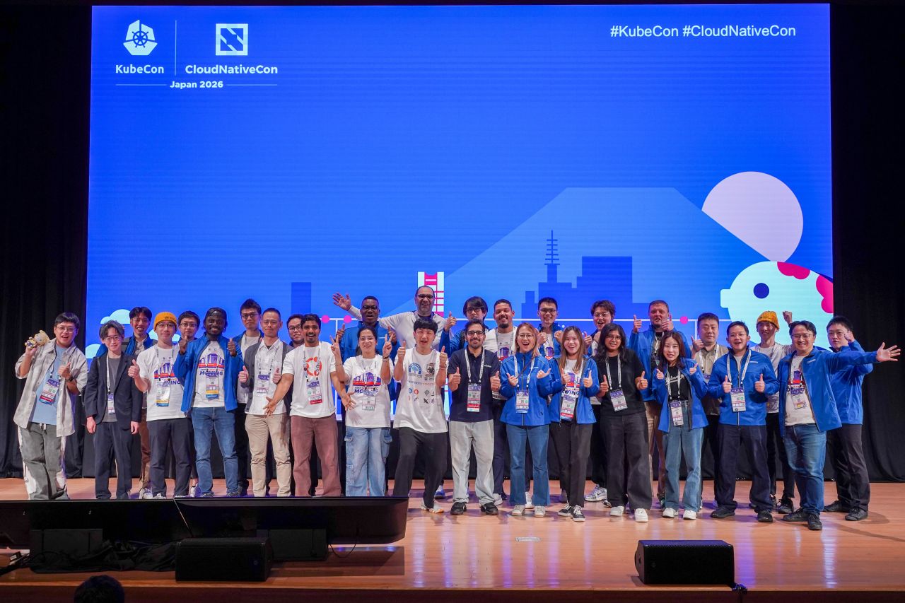 Kubestronauts on stage
